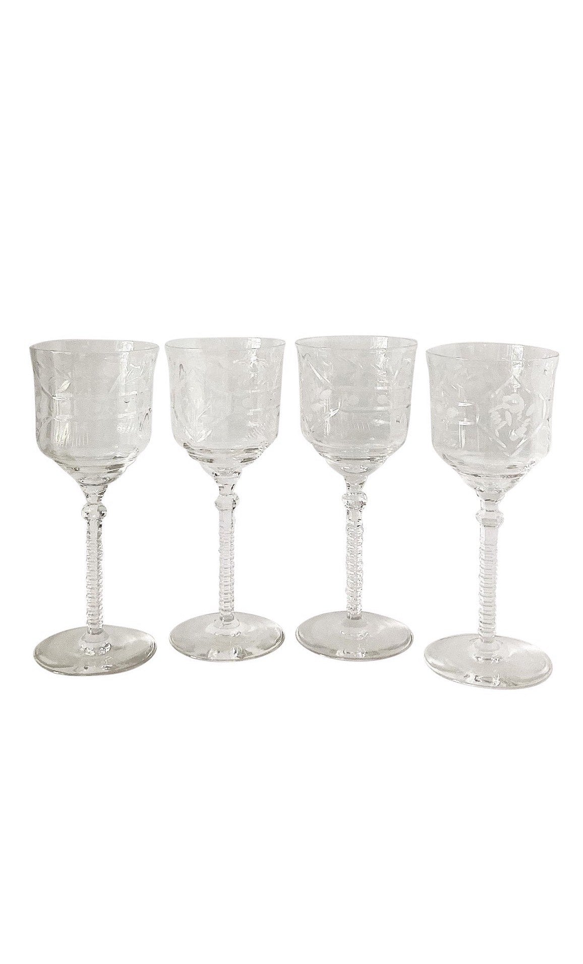 Vintage Aperitif Glasses (set of 4)