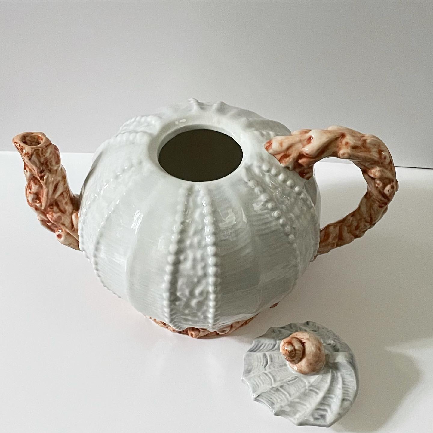 Vintage Italian Majolica Tea Pot